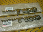 Toyota Genuine 93-98 T100 Door Fender Emblem Badge Nameplate 75427-34010. Fixed Price $108.57.