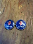 Genuine Set Pair Of Hood & Trunk Emblems For Saab 9-3 2003-2007. Fixed Price $49.99.
