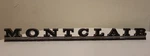 Oem Ford 1966 - 1969 Mercury Montclair Quarter Panel Script Emblem 1967 1968 12". Fixed Price $29.00.