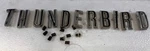 Set 1964 Ford Thunderbird Hood Letters Oem Emblem Badge. Fixed Price $34.99.
