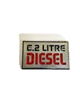 Vintage 1981-1991 Chevy Gm Truck 6.2 Litre Diesel Chrome Fender Emblem Badge. Fixed Price $44.48.