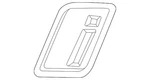 Genuine Bmw Nameplate 51-14-5-A3D-409. Fixed Price $42.21.