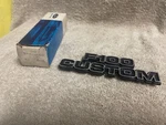 Used Ford D7TZ-16720-D 1977 1978 1979 F100 Custom Truck Emblem. Fixed Price $95.00.