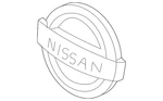 Genuine Nissan Grille Emblem 84896-7LG1A. Fixed Price $61.07.