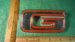 BP15 Gmc Letter Tailgate Emblem Vintage 1970 #330356 Sierra Grande. Fixed Price $49.99.
