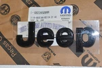 2014-2018 Jeep Wrangler Front Grille Emblem Nameplate Black New Oem 68228508AA. Fixed Price $95.90.