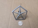 Dodge Chrysler Oem Pentastar Chrome 3/8" Emblem Badge Logo Nameplate 4334076. Fixed Price $29.99.