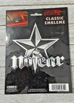 Chroma No Fear Classic Emblemz Window Decal Truck Car. Fixed Price $7.03.
