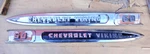 1959 Chevy Truck Viking 60 Front Fender Emblems Original Gm Name Plates Pair. Fixed Price $295.00.
