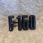 Nos 1975 Ford F150 Fender Emblem D5TB-16702-AA 1976 W/nuts. Fixed Price $100.00.