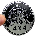 1PC Compass Rated Sticker Decal Emblem 4X4 Badge Auto Fender 6CM 2.36". Fixed Price $7.78.