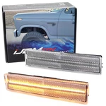 Clear Lens Amber Full Led Front Side Marker Lights Ford 1980-86 Bronco F150. Fixed Price $30.09.