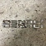 Genuine "denali" Door Emblem For 2011-2014 Gmc Acadia Gm# 20930232. Fixed Price $50.00.
