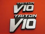 1999-2004 Ford F250 F350 Triton V10 Fender Emblem Badge Logo 2000 2001 2002 2003. Fixed Price $35.99.