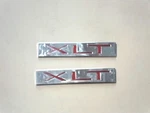 82 83 84 85 86 Ford F150 F250 Truck Xlt Chrome Front Fender Emblems New *. Fixed Price $34.50.