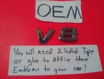 Oem 2001-2007 Toyota Sequoia V8 Grille Emblem Front Factory Genine. Fixed Price $13.99.