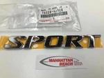 06-12 RAV4 Left Side Sport Emblem Genuine Toyota Oem 75328-42020. Fixed Price $34.05.