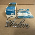 1973-1977 Olds Cutlass "salon" Nos Gm Front Fender Chrome Script Emblem # 231578. Fixed Price $59.99.