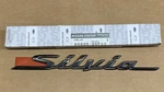 Genuine Nissan S15 Black Chrome Silvia Trunk Lid Emblem Boot Badge 84895-85F00. Fixed Price $96.00.