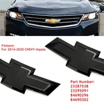 1SET Front Grille Rear Bowtie Emblem Gloss Black Fit For Impala 2014-18 23295091. Fixed Price $46.43.