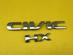 01 02 03 04 05 Honda Civic Hx Sedan Coupe Rear Emblem Logo Badge (genuine Oem ). Fixed Price $12.74.