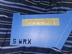 Genuine Subaru Nameplate 93079VC110. Fixed Price $30.00.