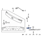 Hyundai 86312L0000 Rear Deck Lid Emblem. Fixed Price $34.17.