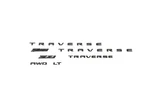 2024-2025 Chevrolet Traverse Exterior Emblem Kit Black Z71 Awd Gm Oem 26504546. Fixed Price $135.00.