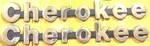 87-93 Jeep Cherokee Chrome & Black Fender Emblems Badges Trim Pair Set Of 2 Oem. Fixed Price $24.99.