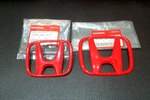 Pair Fd "red" Logo Emblem Badge For Honda Civic 2006-2011. Fixed Price $37.50.