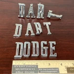 1960S 1967 1968 Dodge Dart Quarter Panel Block Letter Emblem Nameplate Spell Out. Fixed Price $71.74.