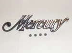 Genuine Oem Ford Licoln Mercury Nos 1973 D3MY-16604-A Name Plate. Fixed Price $80.00.