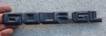 Vw Golf Ii Oem Rear Hatch Emblem Badge Tailgate 191853687B. Fixed Price $26.99.