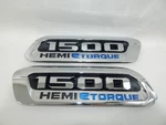 New Oem 2019-2024 Dodge Ram 1500 Hemi Left & Right Hood Emblem. Fixed Price $54.99.