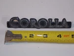 Vtg Toyota Corolla Car Vehicle Badge Emblem 75361-12080. Fixed Price $19.00.
