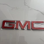 Oem New 14-22 Canyon Sierra Rear Tailgate Gmc Emblem Nameplate Red 23122158. Fixed Price $25.00.