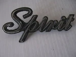 Amc" Spirit" Emblem Badge Script Trim Metal #3731070. Fixed Price $21.00.