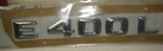 Mercedes Benz 2128176915 E400L Model Plate. Fixed Price $39.99.