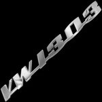 Fits VW1303 Type Bug, Stainless Steel Decklid Script Emblem Compatible. Fixed Price $48.19.