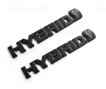 Matte Hybrid Blackout Overlay Emblem Badge Fit 2019-20 Toyota RAV4. Fixed Price $49.99.
