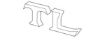 Genuine Acura Deck Lid Emblem 75722-SEP-A00. Fixed Price $53.85.