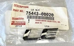 2006-2010 Toyota Sienna Liftgate Emblem Nameplate 75443-08020. Fixed Price $15.99.