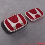 Honda Integra Type-r DC5 2005-2006 Genuine Red "h" Emblem Badge Front & Rear Oem. Fixed Price $160.38.