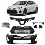 Front Bumper Upper Lower Grille Fit For Toyota Corolla 2017 2018 2019 Xse. Fixed Price $199.00.