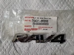 Toyota 75431-0R060 Rear Emblem. Oem Refurbished. RAV4 1996/2024. Fixed Price $10.00.
