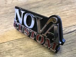 1975 Chevy Nova Custom Nos Gm New Grill Emblem 352585 C-g. Fixed Price $75.00.