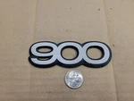Saab Oem 1984-1994 900 Rear Trunk Metal Emblem Badge Logo Nameplate 9280256. Fixed Price $22.99.