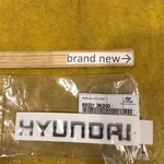 New 2011-2014 Hyundai Sonata Azera Rear Trunk Chrome Emblem Logo P/N86321-3K000. Fixed Price $45.00.