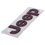 18-25 Jeep Wrangler Jl Gray W/red Outline Fender Nameplate Badge Emblem Mopar. Fixed Price $14.75.