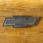 Vintage Chevrolet Bowtie Gold Black Metal Emblem PT330630 PT3970783 Chevy. Fixed Price $19.99.